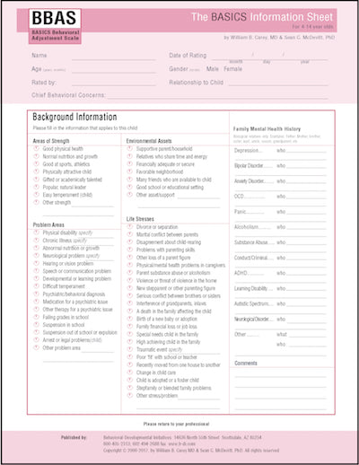 BBAS 2017- 100 Questionnaire and iReport Writer Scoring Uses